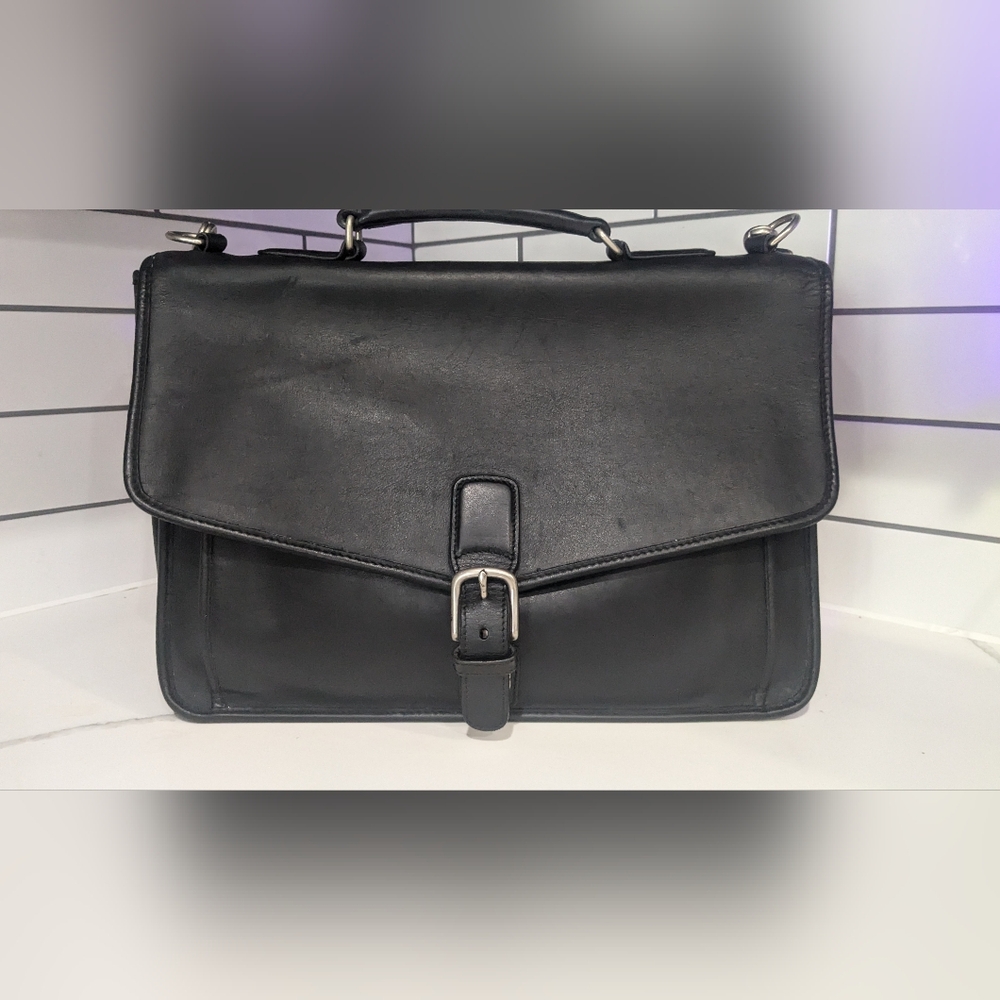 Coach Vintage Tote Black leather